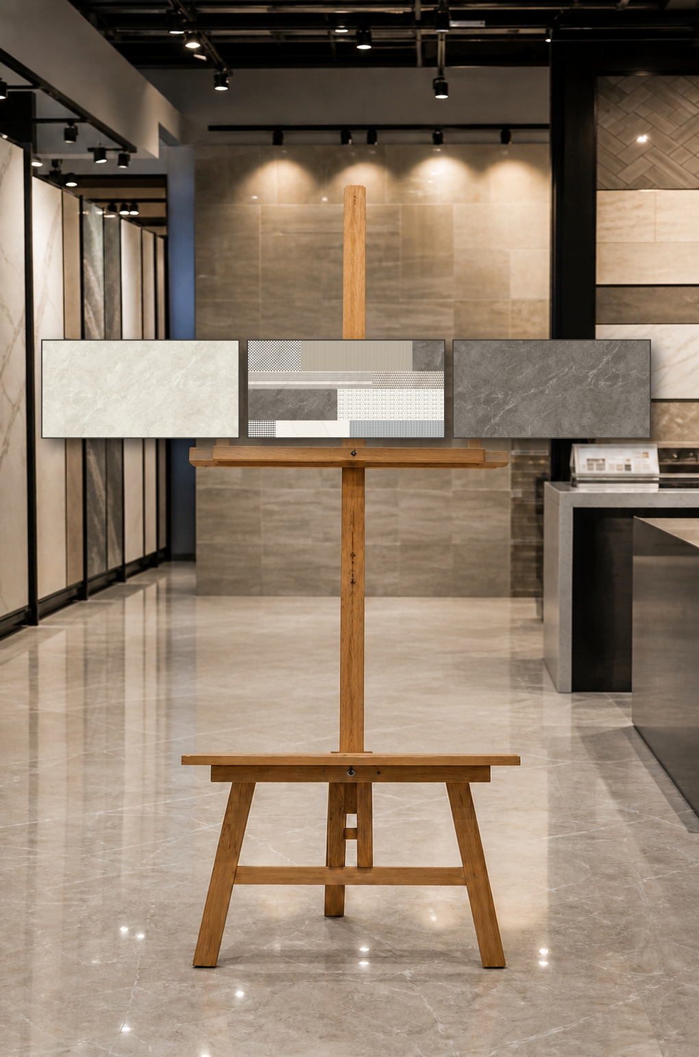 APODIO Grand Vân đá 400×800 Mài bóng — APODIO Grand