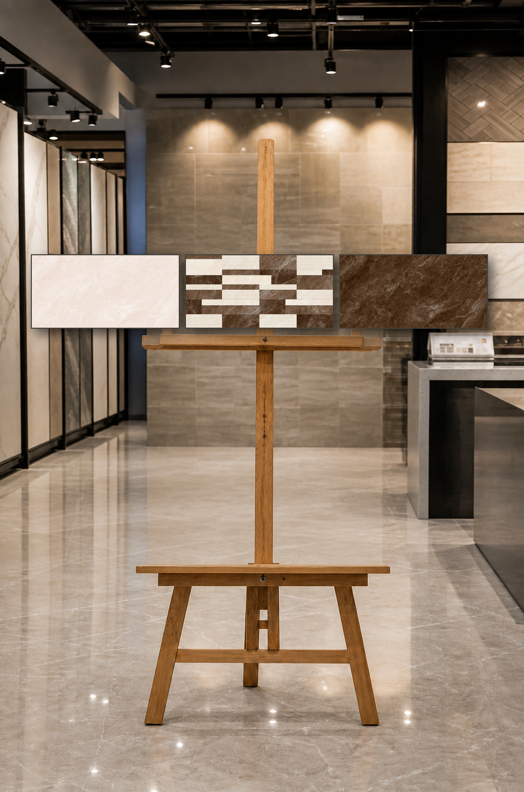 APODIO Grand Vân đá 400×800 Mài bóng — APODIO Grand