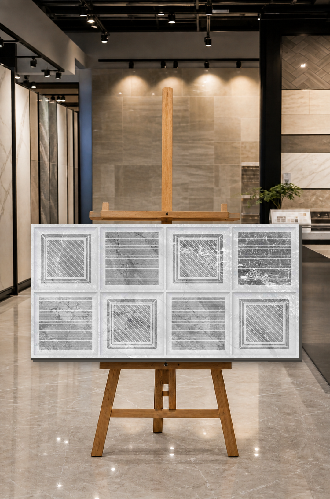 Classico Apodio Gạch ốp lát 400×800 Bóng — Classico Apodio