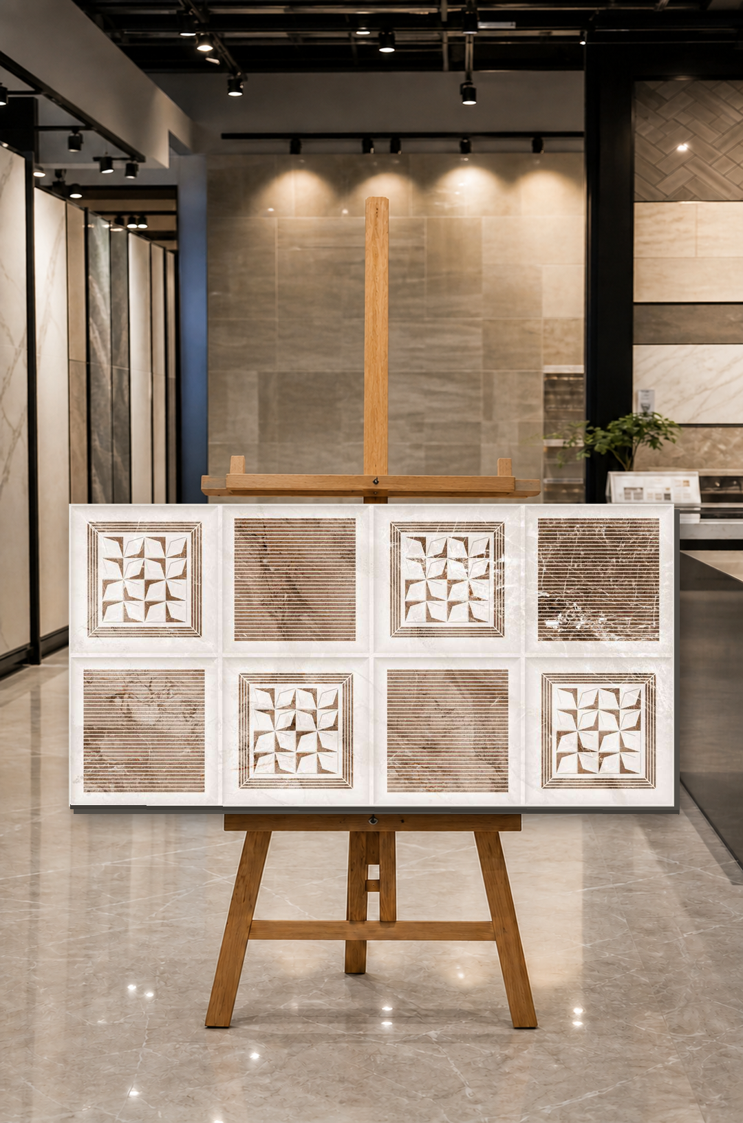 Classico Apodio Gạch ốp lát 400×800 Bóng — Classico Apodio