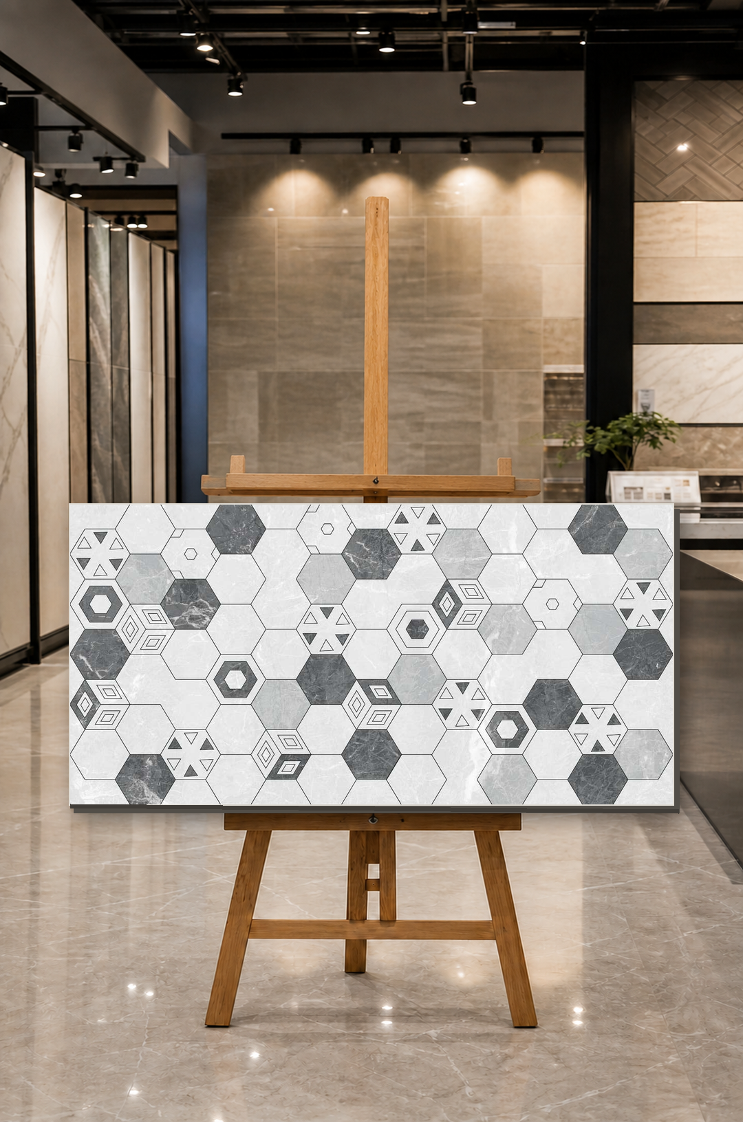 Classico Apodio Gạch ốp lát 400×800 Bóng — Classico Apodio