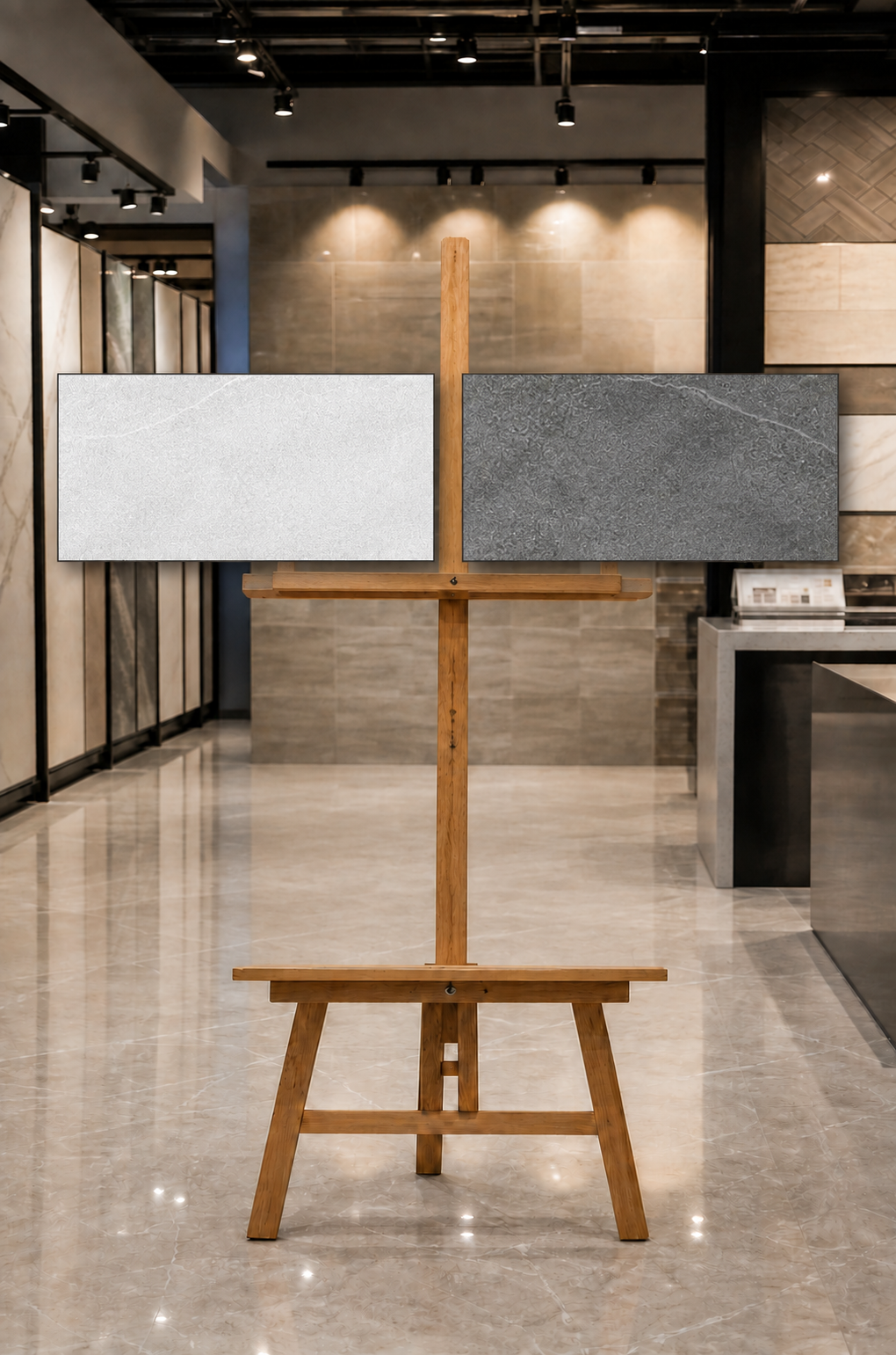 Grand Ceramics Vân đá Matt 300×600 Matt Topcoat — Grand Ceramics