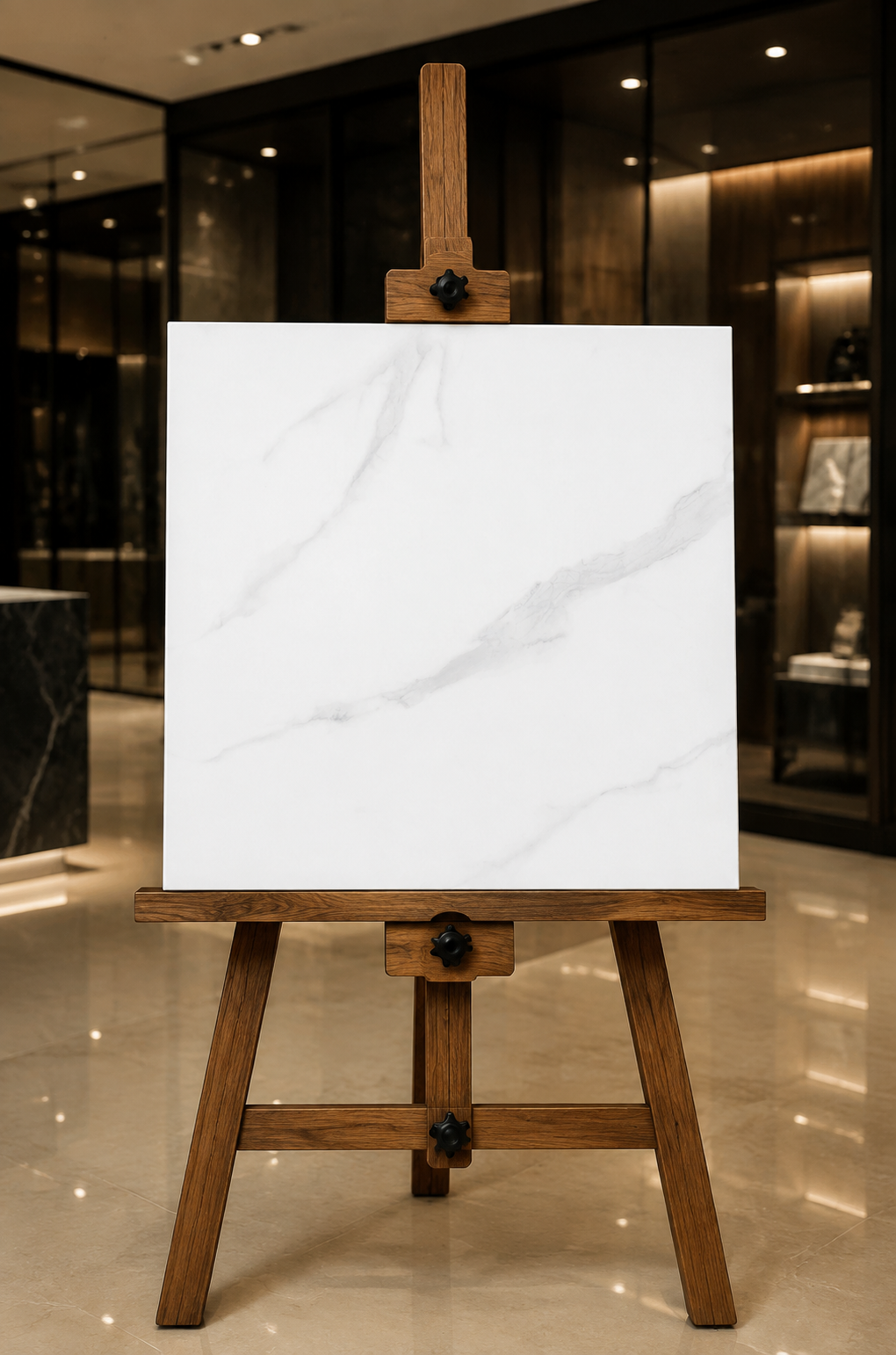 The surface shapes the room.