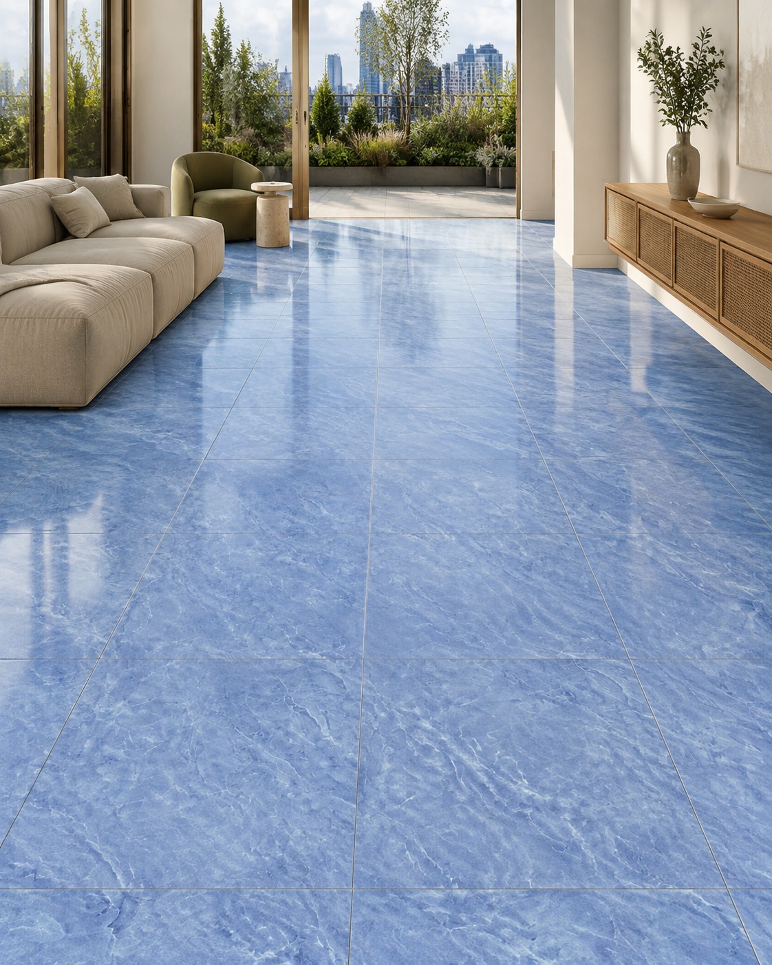 Việt Ý Sao Mai 800×800 Mài bóng — Việt Ý